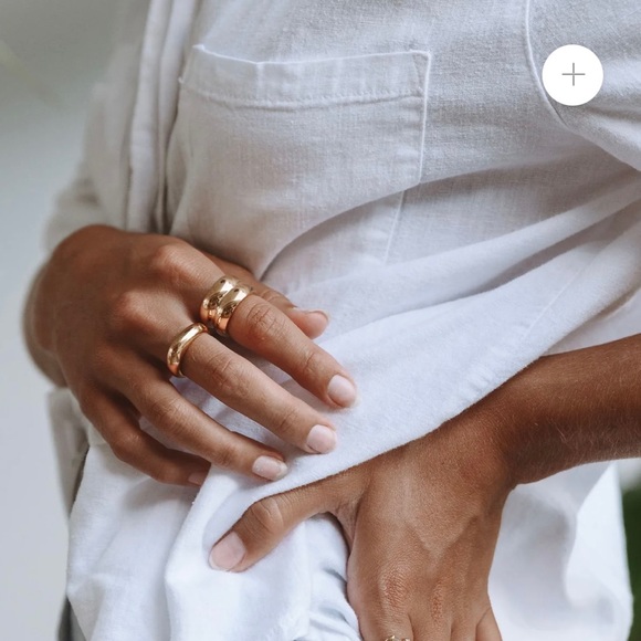 Atolea Double Chunky Ring - Size 6 - Picture 5 of 6